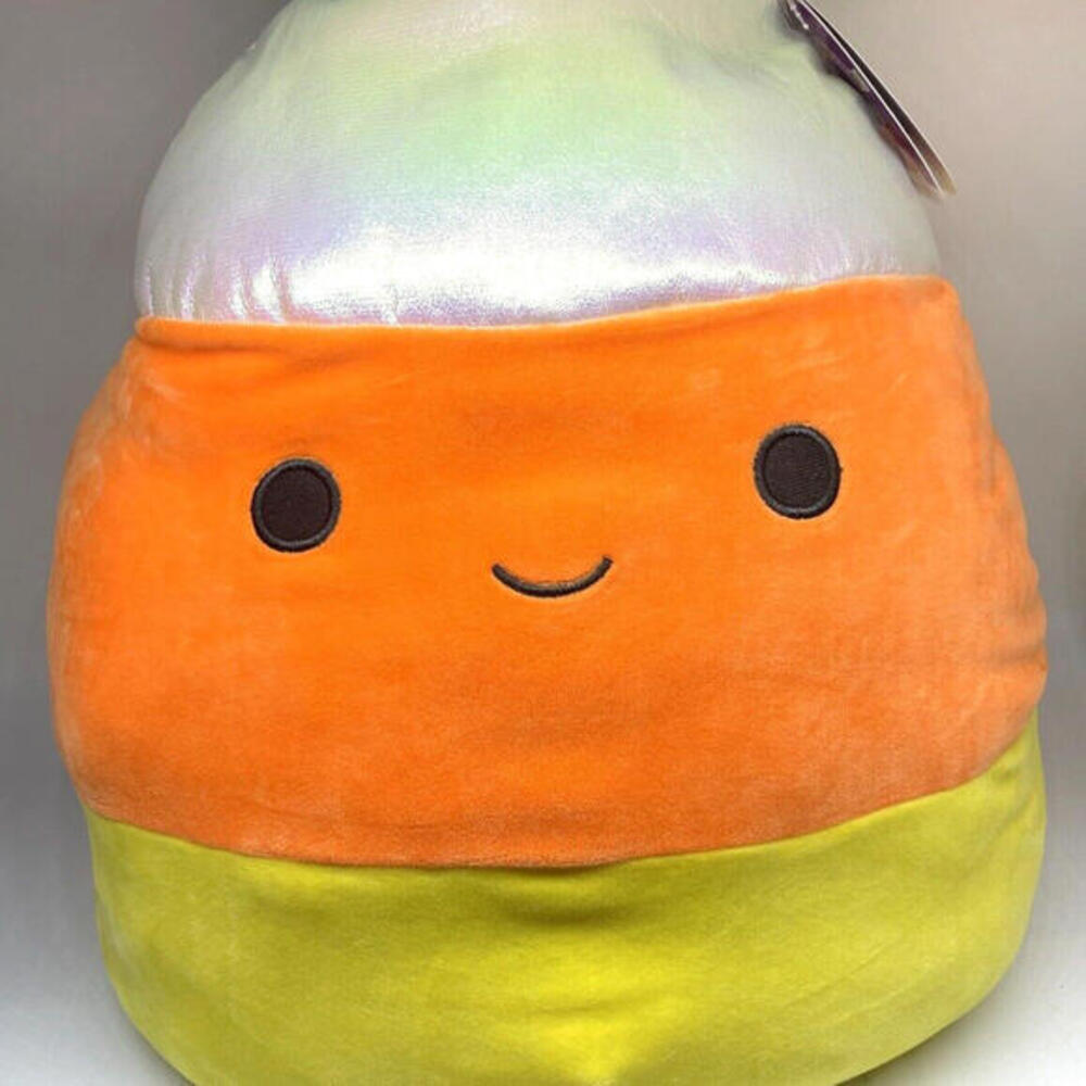 Squishmallow CANNON the Candy Corn 16" Halloween Candy‎ NEW with Tags 2021